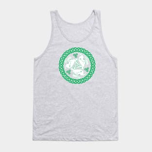 Celtic Triskele Hares Tank Top